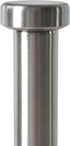 Paper Towel Holder with Side Rod, Stainless Steel Easy Tear Dispenser for Kitchen Countertop Tabletop