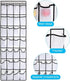 Pocket Shoe Organizer, 28 Pocket Door Hanging Shoe Rack for Closet, White (Size: 68.5x20.88inch)