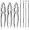 7 Pcs Lobster Crackers and Picks Set, Crab Leg Cracker Tools, Stainless