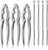 7 Pcs Lobster Crackers and Picks Set, Crab Leg Cracker Tools, Stainless