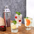 Bar Cocktail Shaker - 24 oz Stainless Steel Martini Shaker Drink Mixer with Built-In Strainer for Bartending