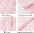 HOSUKKO Weighted Blanket, 3 lbs Pink Heavy Blanket, Small Size Breathable Blanket (20 * 30 inches, 3 lbs)