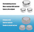 1 PCS WE01X24552 Dryer Timer Control Knob Replacement & 2pcs WH01X24378 Selector Knob Assembly for GE