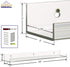 24 Inch (2Pack) Dwelling With Pride Acrylic Shelf - Acrylic Bookshelf for Toys & Books - Spice Rack & Floating Display