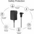 2-Prong 12.6V 1A AC/DC Adapter for AIPER Smart Seagull 600 Cordless Automatic Robotic Pool Vacuum Cleaner