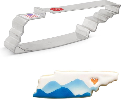 Tennessee Cookie Cutter, 4" Made in USA by Ann Clark