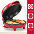 Holstein Housewares Non-Stick Omelet & Frittata Maker, Stainless Steel for 2 Portions, Red