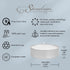 Stonebriar 20 Pack Unscented Mega Oversized Tea Light Candles with 9 Hour Extended Burn Time