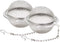 Fu Store 2pcs Stainless Steel Mesh Tea Ball, 2.1 Inch Tea Strainers for Infusing Teas