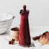 120ml 4oz Small Ceramic Olive Oil Dispenser Bottle for Storage Of Oil, Vinegar, Soy Sauce, / - Red