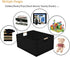 Storage Bins & Fabric Storage Basket - Decorative Baskets Storage Box Cubes with Handles for Closet Shelf, Nursery Toy,