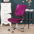 Stretch Spandex Velvet Computer Office Chair Covers, Removable Washable Slipcovers for Home and Wedding Decor