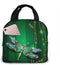 Dragonfly Green Insulated Lunch Box - Reusable Cooler Tote Bag for Women & Men Work Picnic or Travel