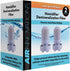 Air Innovations Set of 2 HUMIDIF Humidifier Demineralization Filters, Plastic, Silver