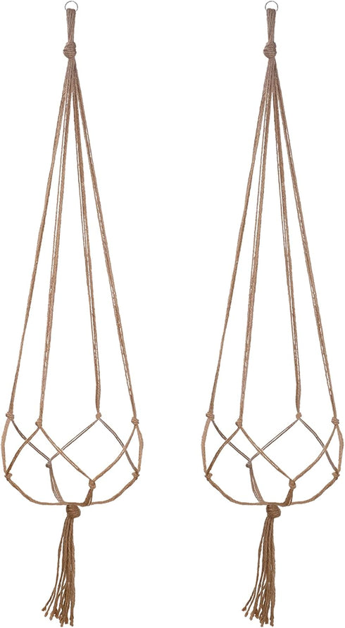 EBOOT 2 Pack 48 Inch Large Macrame Plant Hanger Rope to Hang