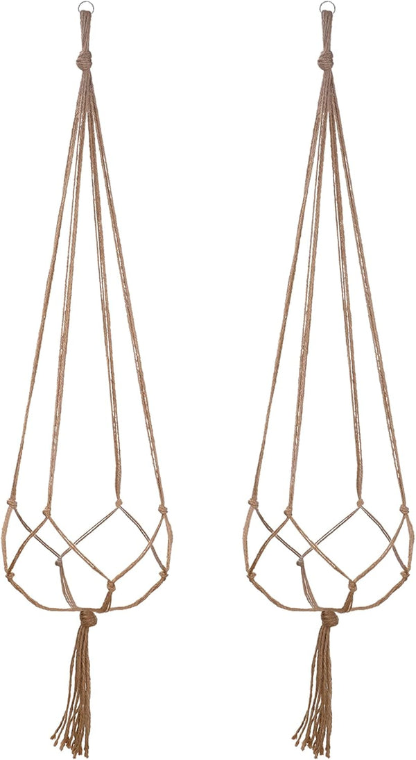 EBOOT 2 Pack 48 Inch Large Macrame Plant Hanger Rope to Hang