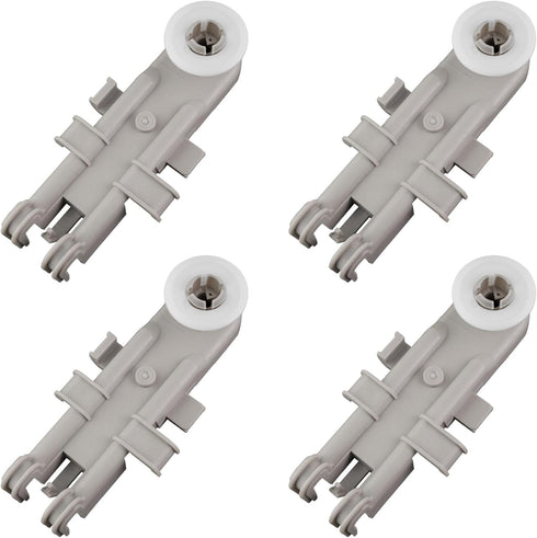 8268743 Dishwasher Upper Rack Wheel Replacement, Fit for Whirlpool Kenmore KitchenAid (Pack of 4)