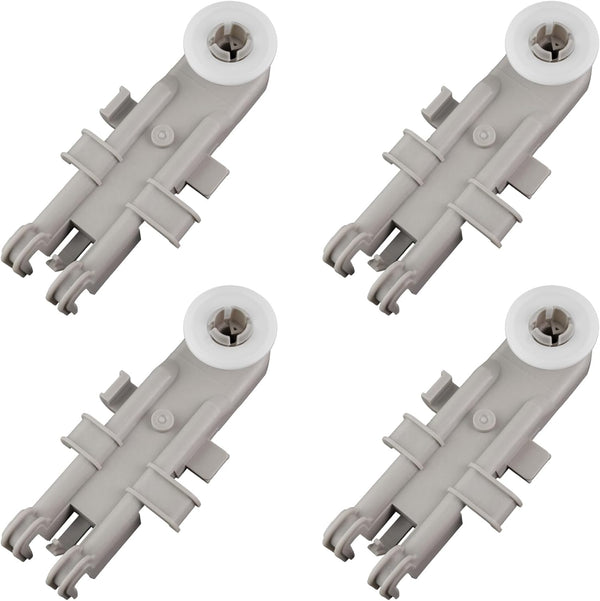 8268743 Dishwasher Upper Rack Wheel Replacement, Fit for Whirlpool Kenmore KitchenAid (Pack of 4)