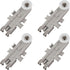 8268743 Dishwasher Upper Rack Wheel Replacement, Fit for Whirlpool Kenmore KitchenAid (Pack of 4)