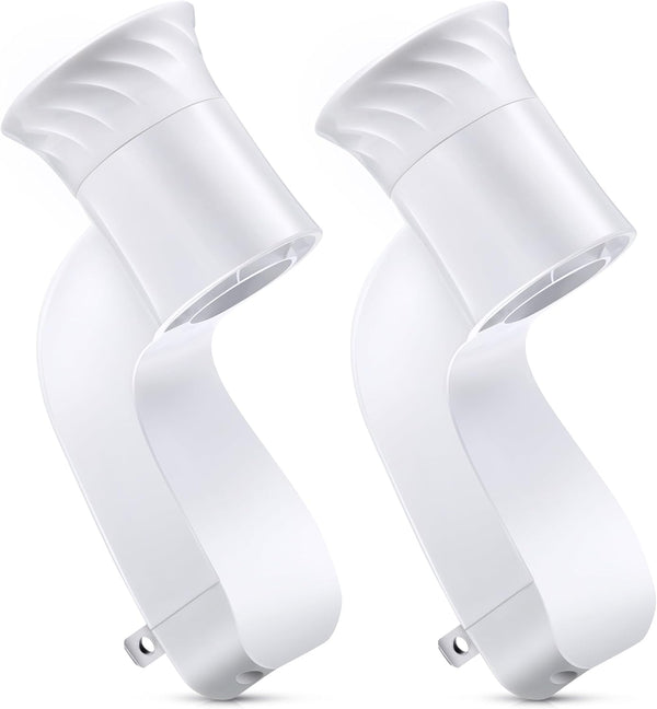 2 Pack Wall Fragrance Plug in Compatible with Bath and Body Works WallFlower Fragrance, ETL Certified, Precise Scent