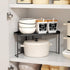 SHBaizoy Stackable Metal Kitchen Corner Cabinet Organizer,Kitchen Corner Shelf with Non-Slip Mat,Bathroom Corner
