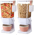 Cereal Dispenser Countertop 2 Pack with Bowls, 5.5 QT Dry Food Dispenser Snack Organizer Containers for Kitchen