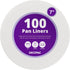 DecoPac Baking Parchment Circles, 100 Round Greaseproof Paper Liners for Cake Pans, Pies, Air Fryer, 7"