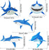 30PCS Shark Hanging Swirls Decorations - Summer Pool Under the Sea Party Supplies for Baby Shark Birthday