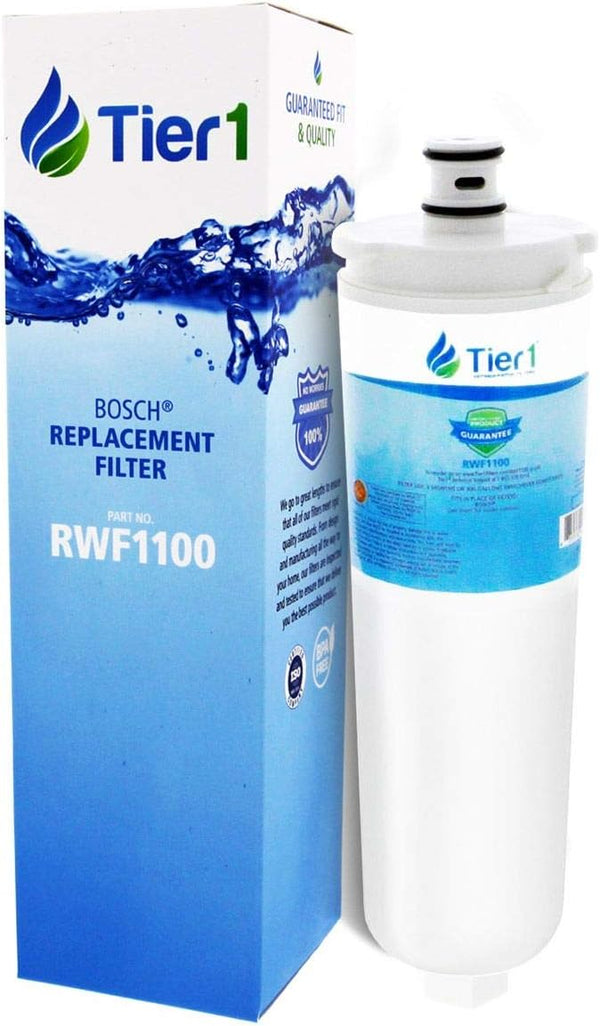 Tier1 CS-52 Refrigerator Water Filter, Replacement for Bosch 640565, Whirlpool WHKF-R-PLUS, 3M Cuno