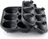 Glacio Ice Cube Molds – Large Silicone Ice & Sphere Mold Combo with Built-In Easy-Fill Funnel for Cocktails & Bourbon