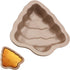 Crethinkaty Christmas Tree Shape Mini Cake Pan, 5.3IN Non-Stick Baking Molds for Christmas Cake Chocolate