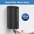 AIKE Wall-Mount Automatic Liquid Soap Dispenser 27oz Large Capacity Matte Black Model AK1205
