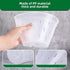 YIKUSH Orchid Pots with Holes 7 inch 5 Pack Clear Orchid Pot Plastic Plant Pot Flower Pots Outdoor and Indoor Use by YIKUSH