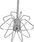 Stainless Steel Whisks, Semi-Automatic Egg Beater, Milk Frother, Hand Push Mixers for Home Kitchen (12in)