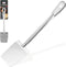 Alpine Cuisine Stainless Steel Solid Turner 13-Inches, Comfortable Handle, Heat Resistant Kitchen Spatula, Dishwasher