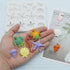 Sakolla Marine Theme Fondant Silicone Molds for Cake Decoration, Seashell, Conch, Seahorse, Starfish, Tortoise