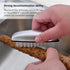 Ergonomic 304 Stainless Steel Cleaning Brush - Fruit & Vegetable Scrubber for Kitchen Hygiene
