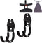 Ironing Board Hanger Wall Mount, 2-Pcs Ironing Board Holder for Laundry Rooms, Utility Rooms, Closet Saving
