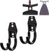 Ironing Board Hanger Wall Mount, 2-Pcs Ironing Board Holder for Laundry Rooms, Utility Rooms, Closet Saving
