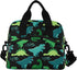 Cute Dinosaur Lunch Bag - Insulated Tote with Shoulder Strap for Office Work and Picnic