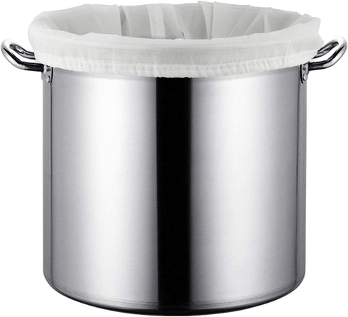 12"x18" Nylon Mesh Strainer Bags - 180 Micron for Almond Nut Milk, Greek Yogurt, Home Brewing