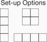 Whitmor Storage Cubes - Stackable Interlocking Wire Shelves - Black (Set of 4)