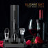 Electric Wine Opener Set, Automatic Corkscrew Opener Kit, Battery Operated Openers with Foil Cutter, Wine Aerator