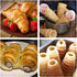 Guowall Cream Horn Mold, 21pcs Stainless Steel Ice Cream Cone Mold and Tubular Shaped Reusable Pastry Mould