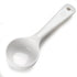 Carlisle FoodService Products Measure Miser Solid Measuring Spoon, 3 Ounces, White, 1 Count