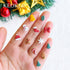 Keoker Mini Christmas Polymer Clay Cutters for Polymer Clay Jewelry, Christmas Tree Clay Earrings Cutters