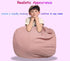 Dafftos X-Large Bean Bag Cover for Organizing Plush Toys or Memory Foam, Soft Washable Premium Corduroy