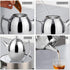 Tea Pots with Infusers for Loose Tea Stainless Steel Teapot Tea Kettle Coffee Pot with Tea Filter and Lid Tea Kettle Stovetop Teapot with Strainer (1500ml)