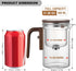 Package, 27oz/800ml Enchanti Tea Pot, Glass Teapot with Removable Infuser, Magnetic Loose Leaf Tea Steeper, Magic
