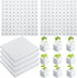 XIDAJIE 600 Pcs Hydroponic Sponges Planting Gardening Tool Soilless Cultivation Seedling Sponges